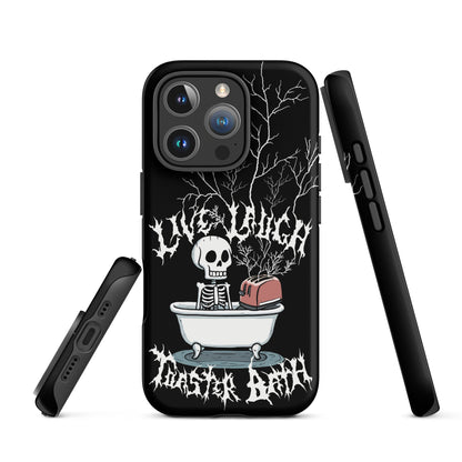 Live Laugh Toaster Bath – Tough iPhone Case