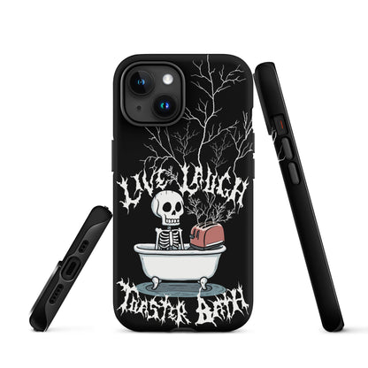 Live Laugh Toaster Bath – Tough iPhone Case