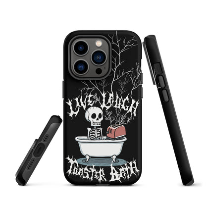 Live Laugh Toaster Bath – Tough iPhone Case