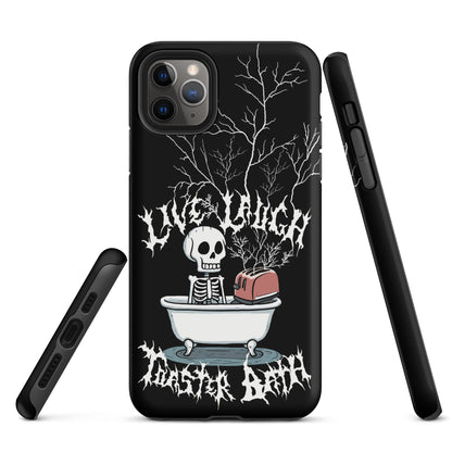 Live Laugh Toaster Bath – Tough iPhone Case