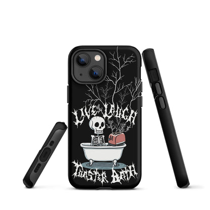 Live Laugh Toaster Bath – Tough iPhone Case