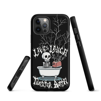 Live Laugh Toaster Bath – Tough iPhone Case