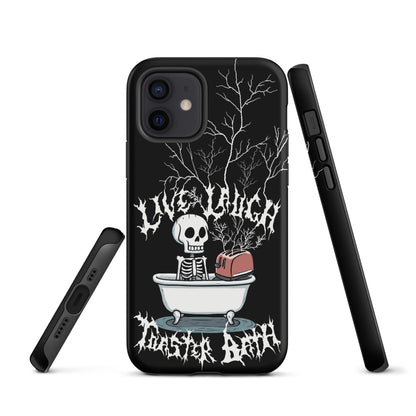 Live Laugh Toaster Bath – Tough iPhone Case