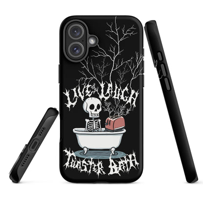 Live Laugh Toaster Bath – Tough iPhone Case
