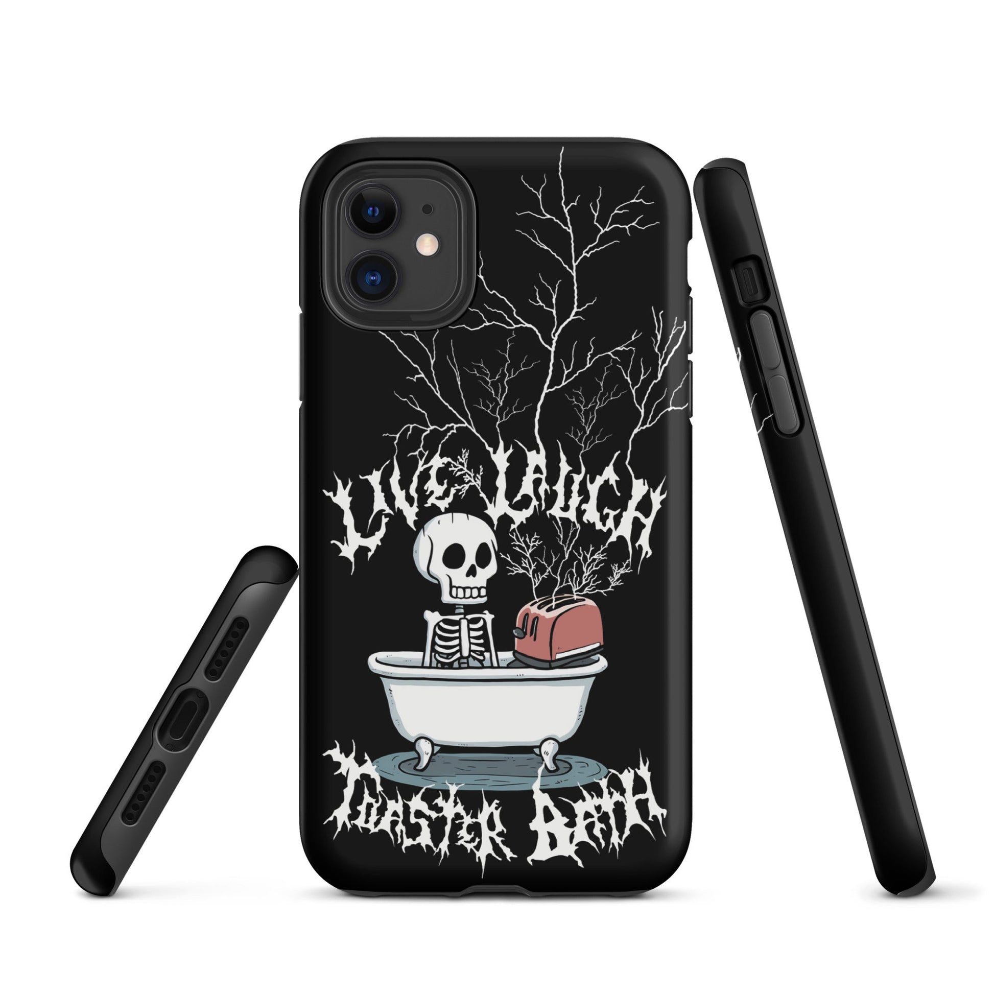 Live Laugh Toaster Bath – Tough iPhone Case