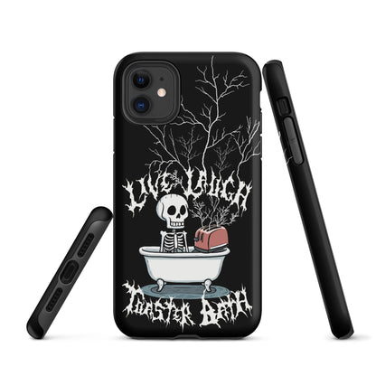 Live Laugh Toaster Bath – Tough iPhone Case