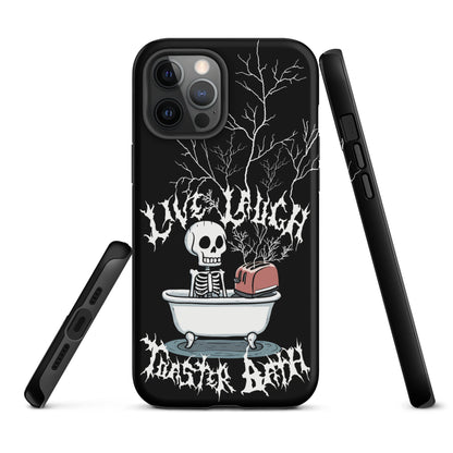 Live Laugh Toaster Bath – Tough iPhone Case