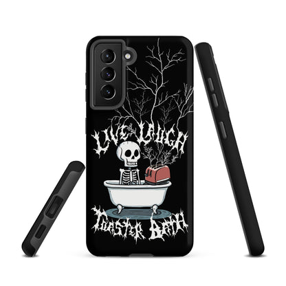 Live Laugh Toaster Bath – Tough Samsung Case