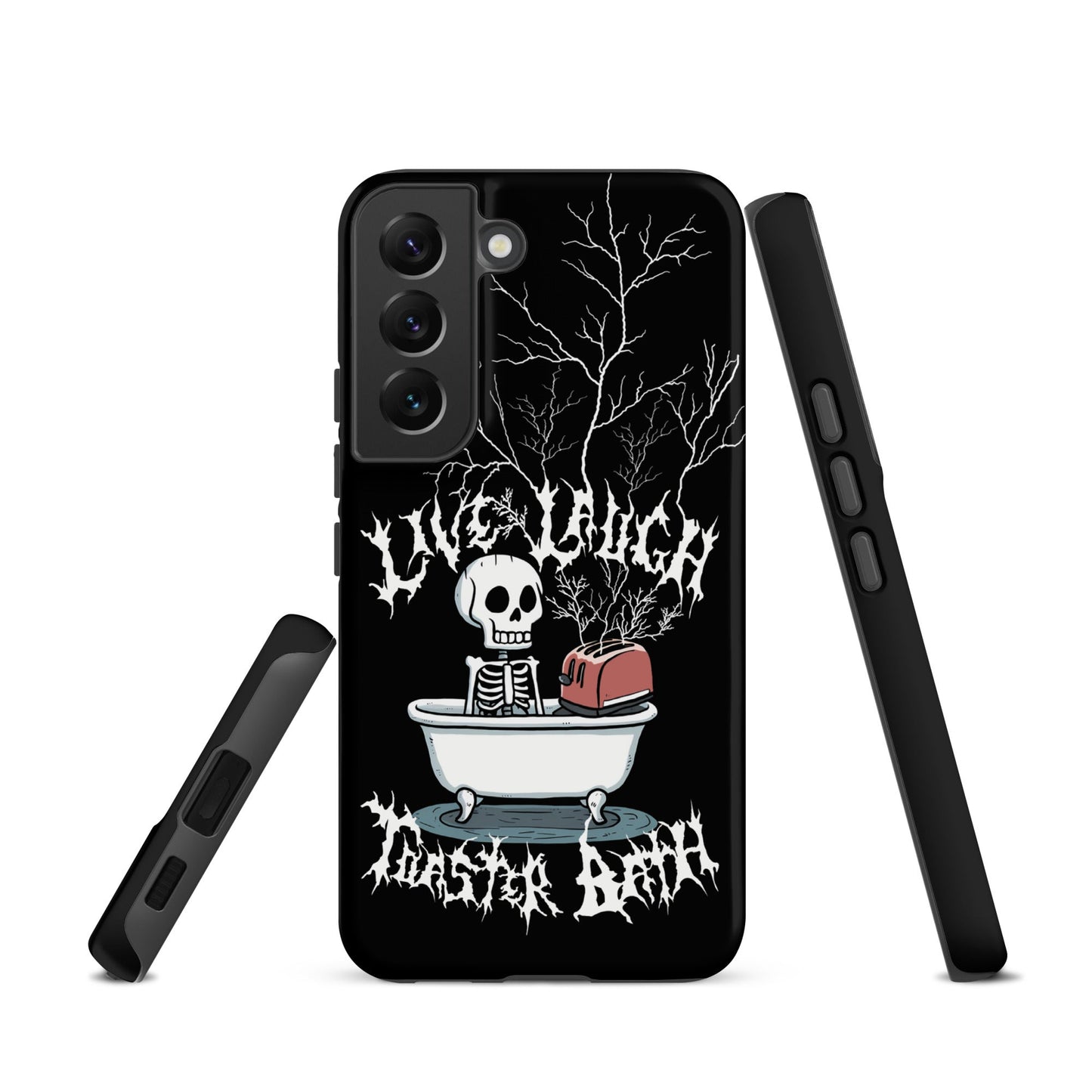 Live Laugh Toaster Bath – Tough Samsung Case