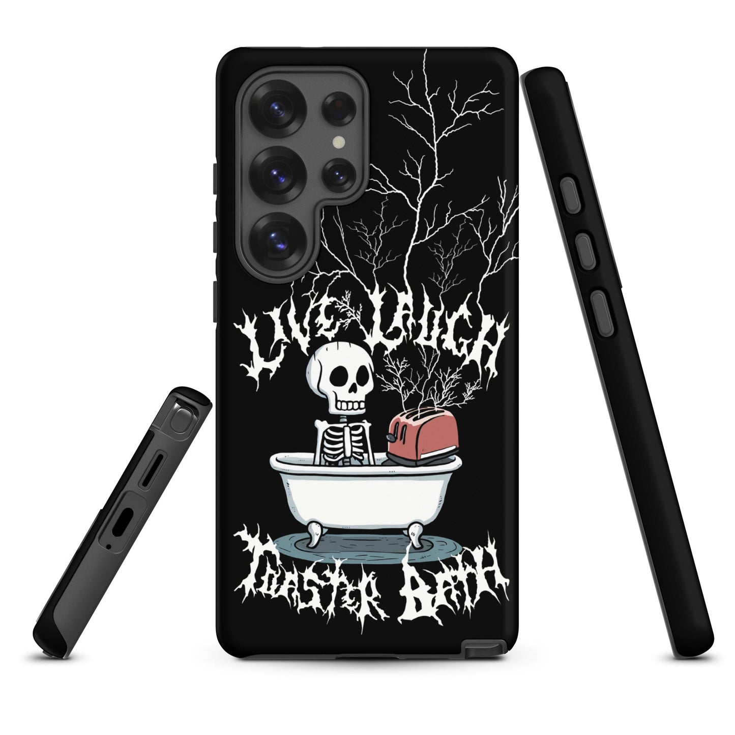 Live Laugh Toaster Bath – Tough Samsung Case