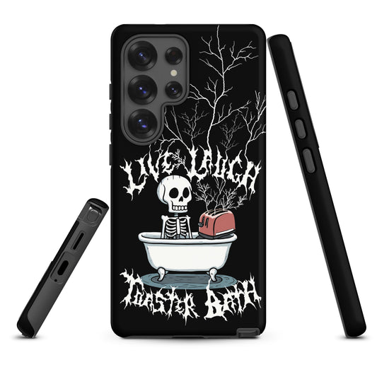 Live Laugh Toaster Bath – Tough Samsung Case