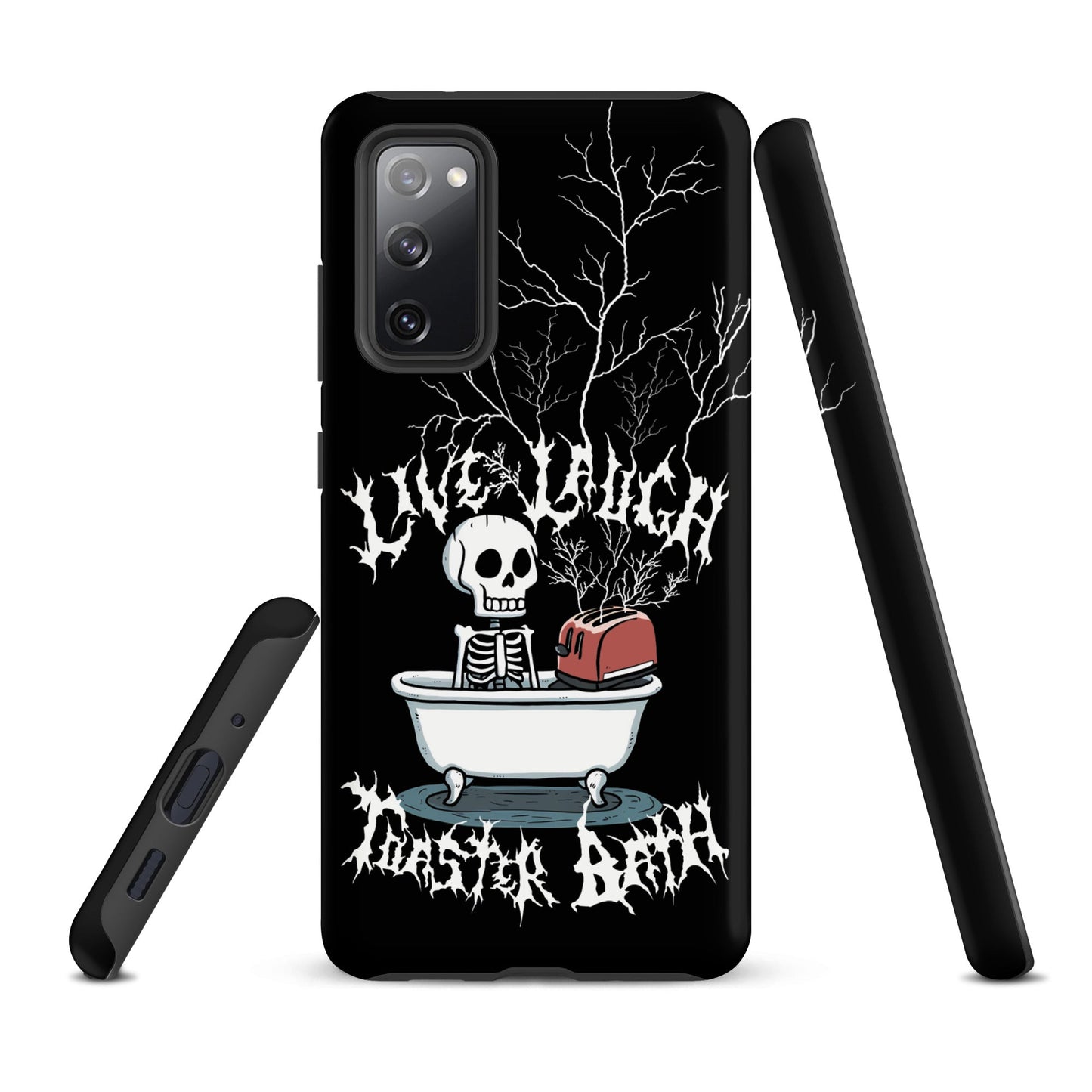 Live Laugh Toaster Bath – Tough Samsung Case