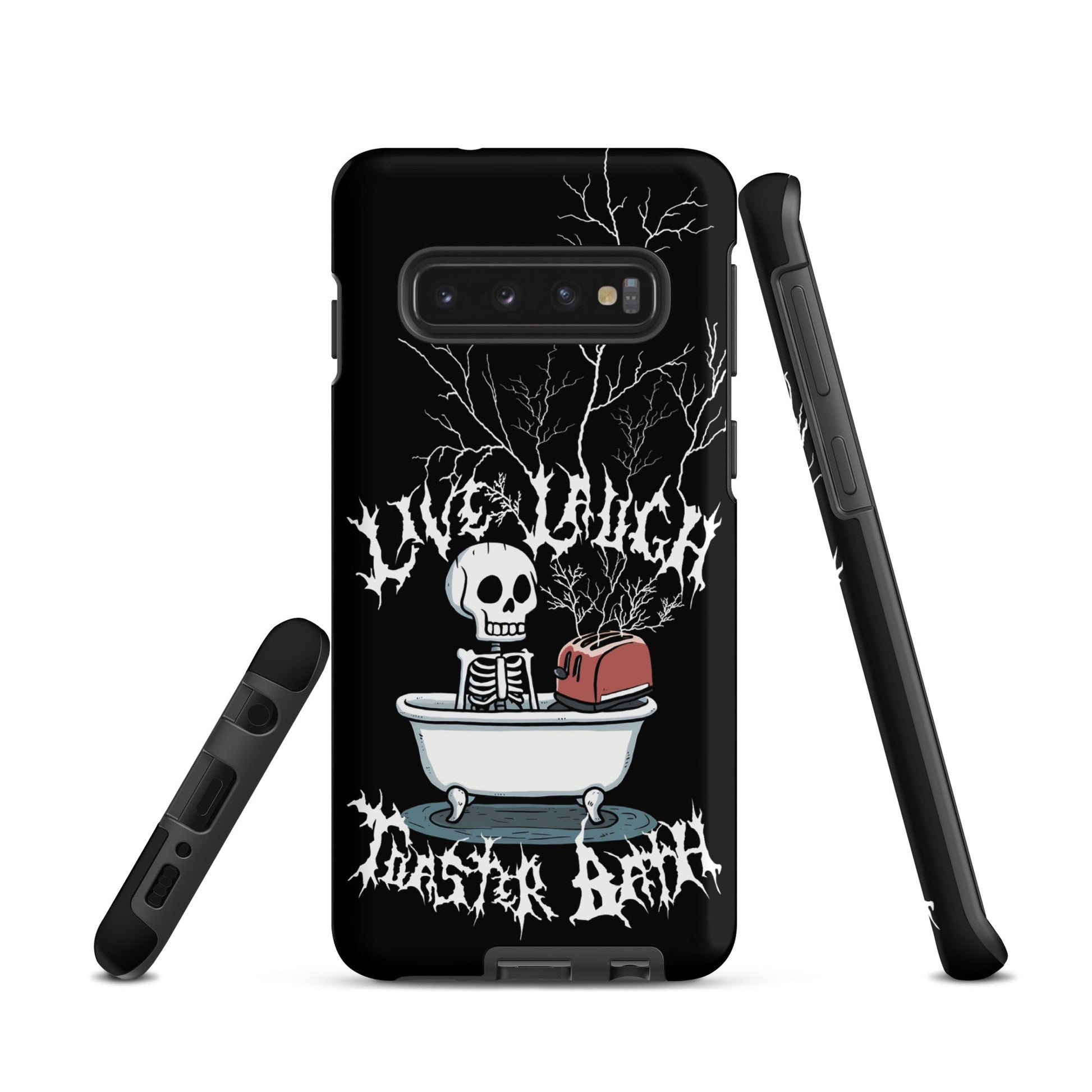 Live Laugh Toaster Bath – Tough Samsung Case