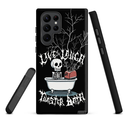 Live Laugh Toaster Bath – Tough Samsung Case