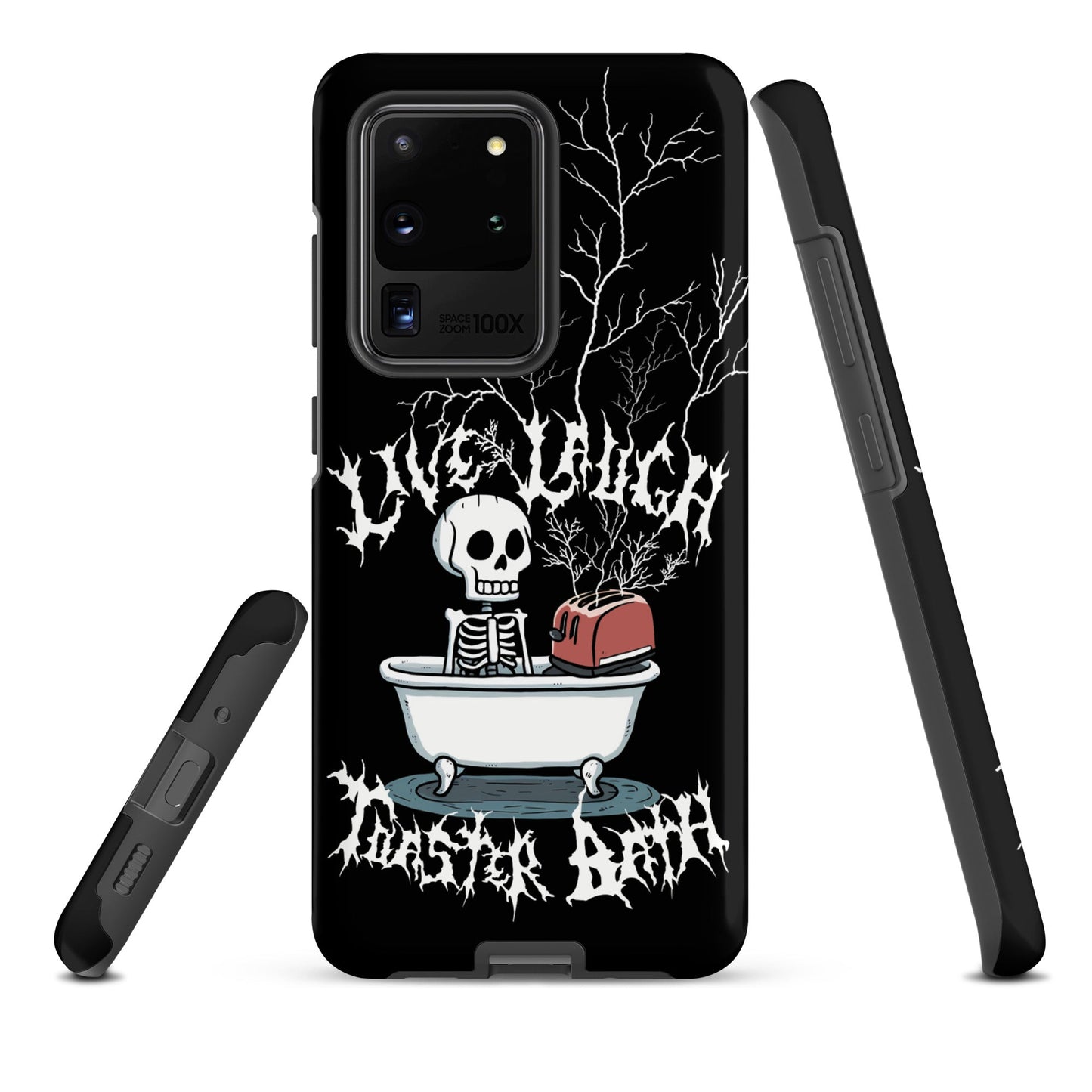 Live Laugh Toaster Bath – Tough Samsung Case