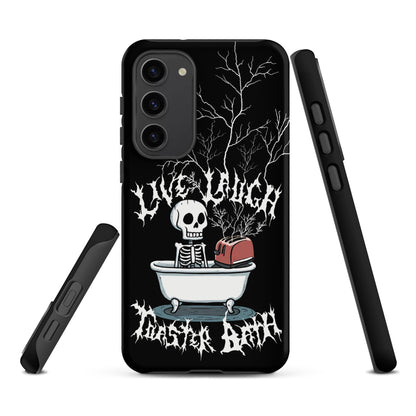 Live Laugh Toaster Bath – Tough Samsung Case