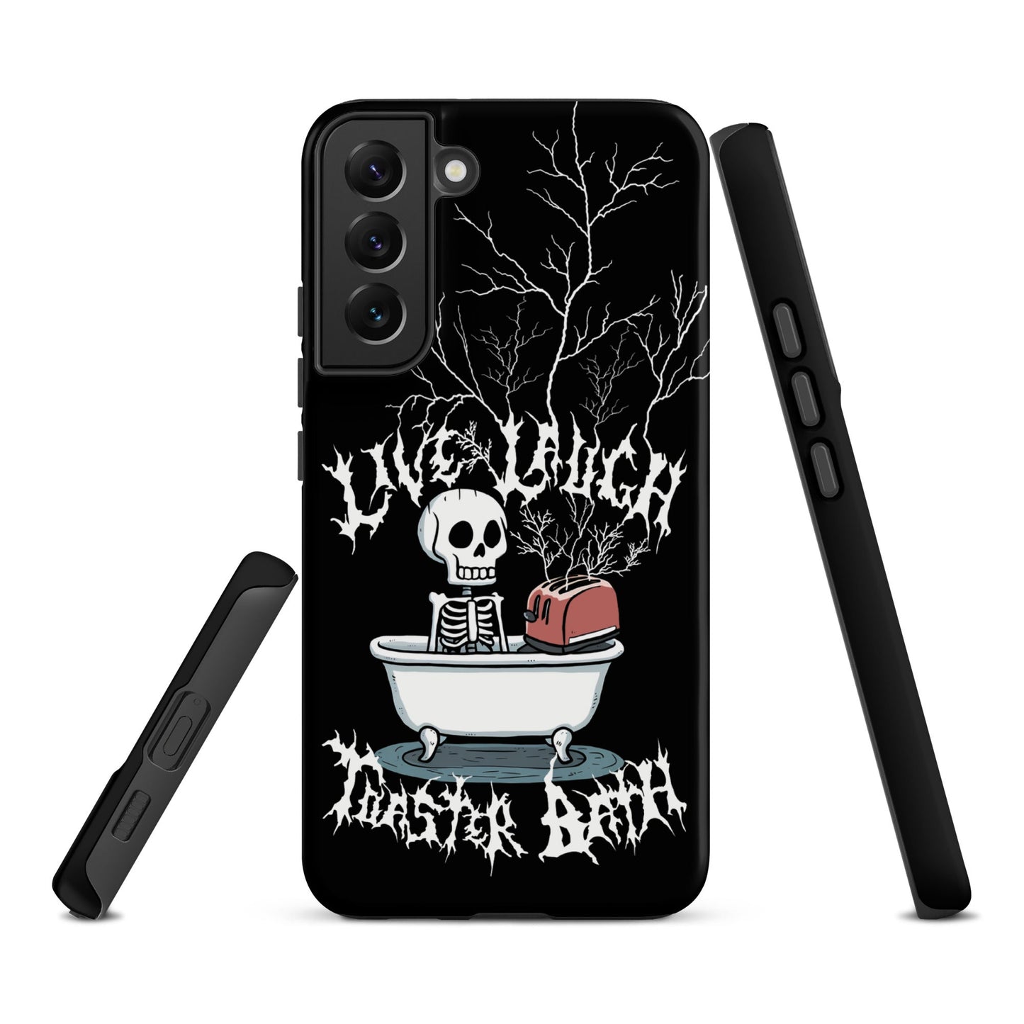 Live Laugh Toaster Bath – Tough Samsung Case