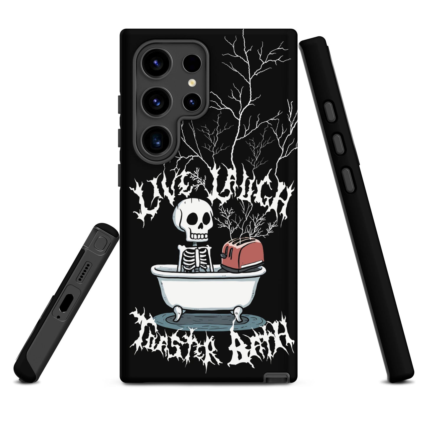 Live Laugh Toaster Bath – Tough Samsung Case