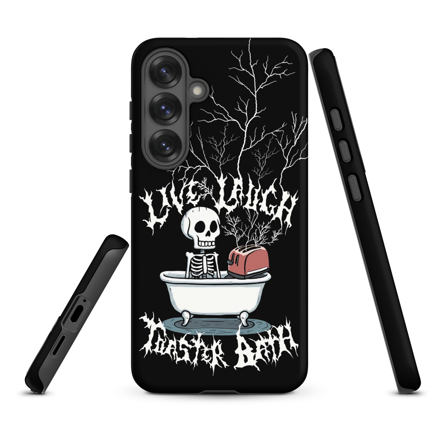 Live Laugh Toaster Bath – Tough Samsung Case