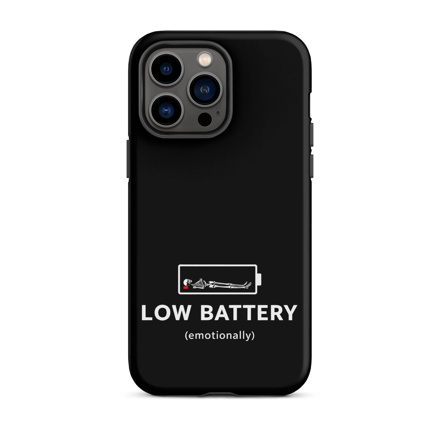 LOW BATTERY iPhone Tough Case