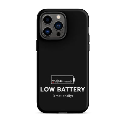 LOW BATTERY iPhone Tough Case
