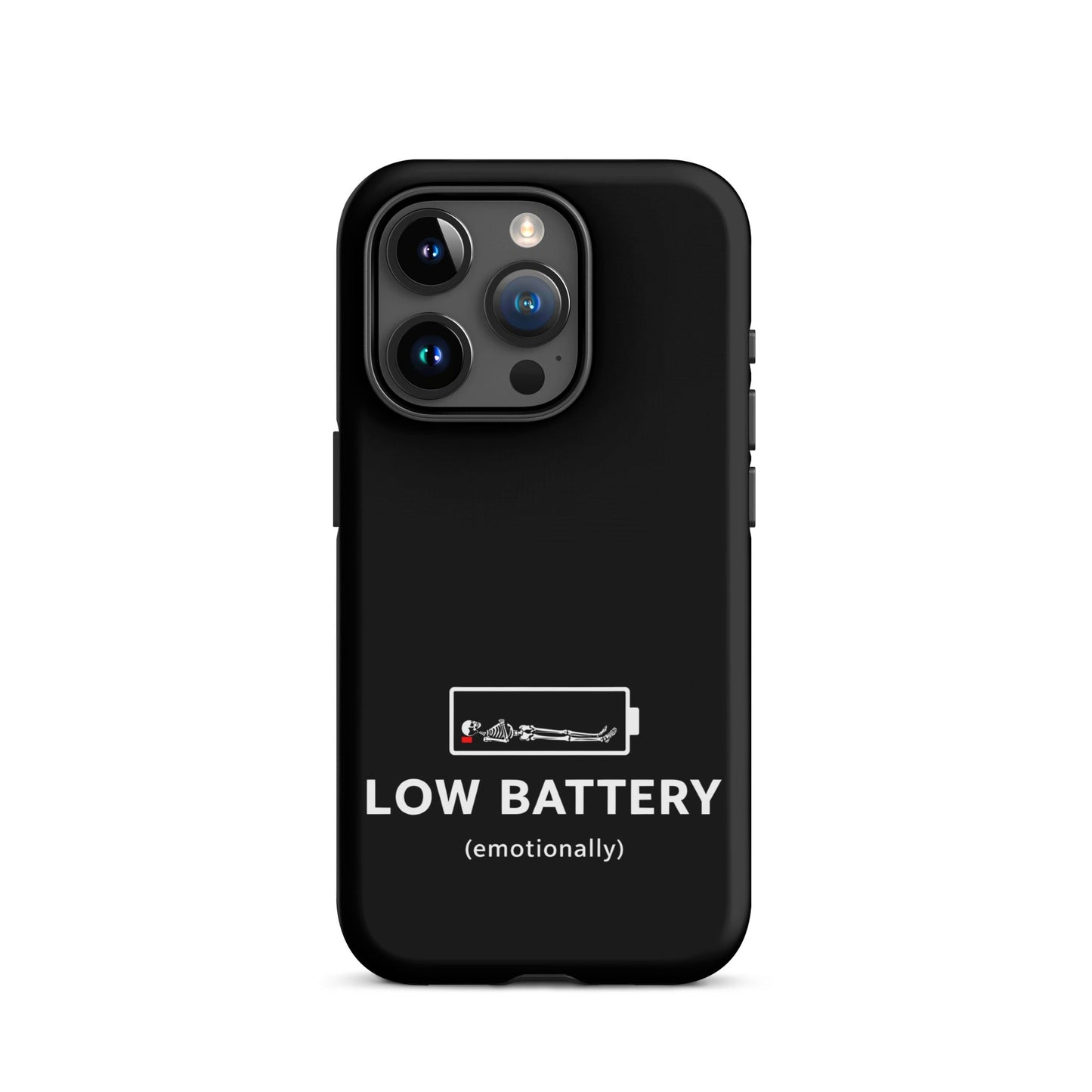 LOW BATTERY iPhone Tough Case