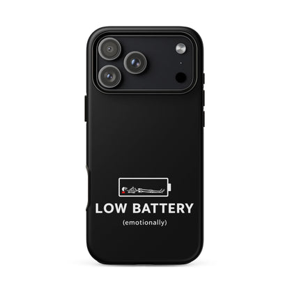 LOW BATTERY iPhone Tough Case