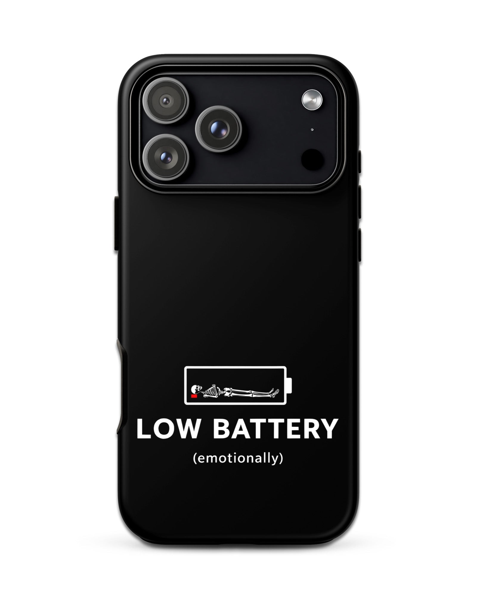 LOW BATTERY iPhone Tough Case
