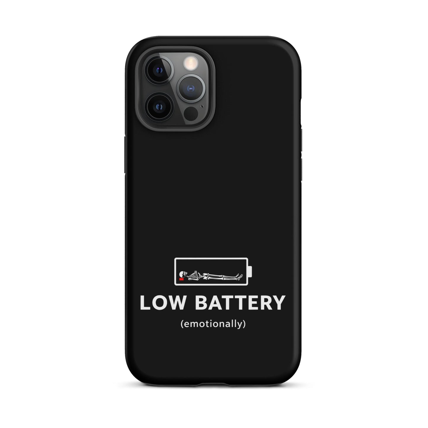 LOW BATTERY iPhone Tough Case
