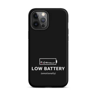 LOW BATTERY iPhone Tough Case