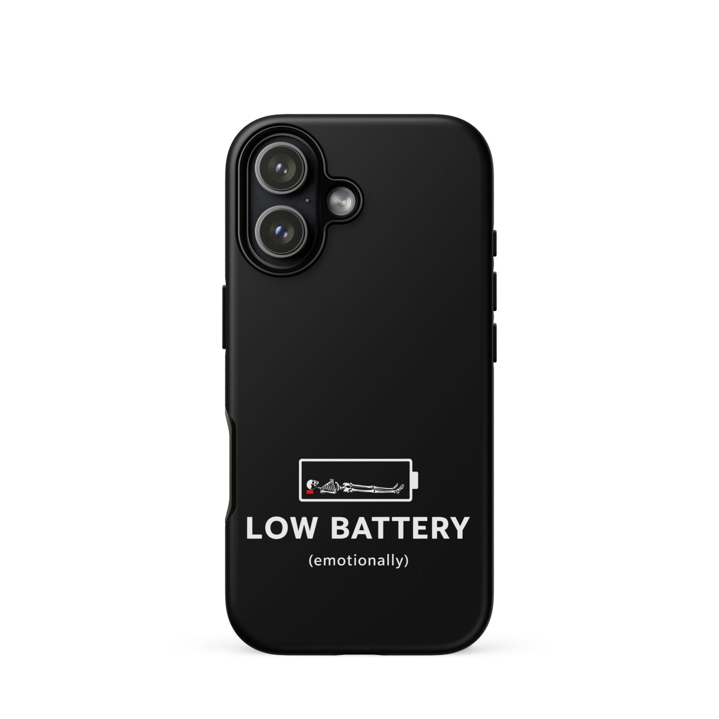 LOW BATTERY iPhone Tough Case