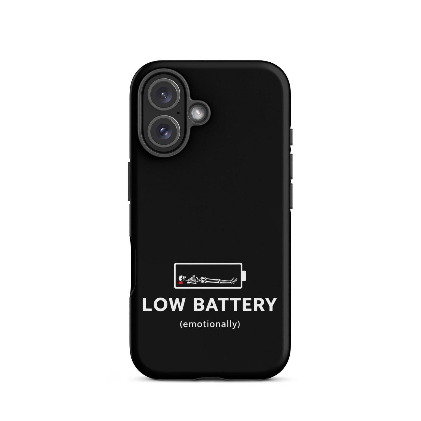 LOW BATTERY iPhone Tough Case