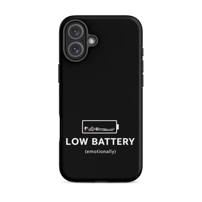 LOW BATTERY iPhone Tough Case