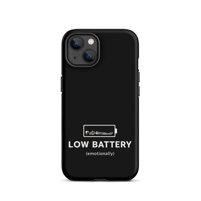 LOW BATTERY iPhone Tough Case