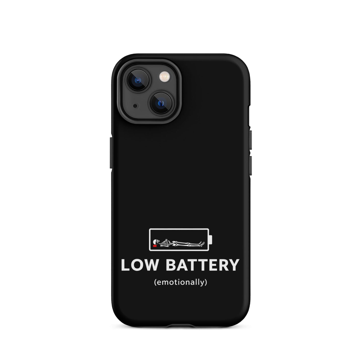 LOW BATTERY iPhone Tough Case