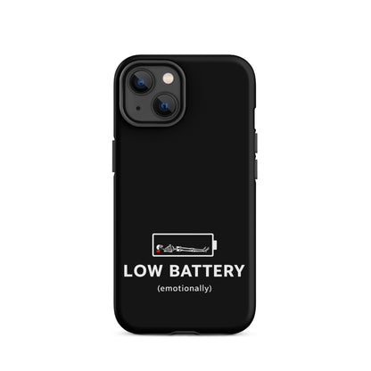 LOW BATTERY iPhone Tough Case
