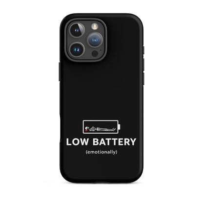 LOW BATTERY iPhone Tough Case