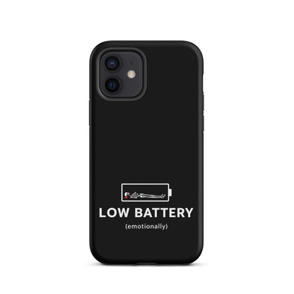 LOW BATTERY iPhone Tough Case