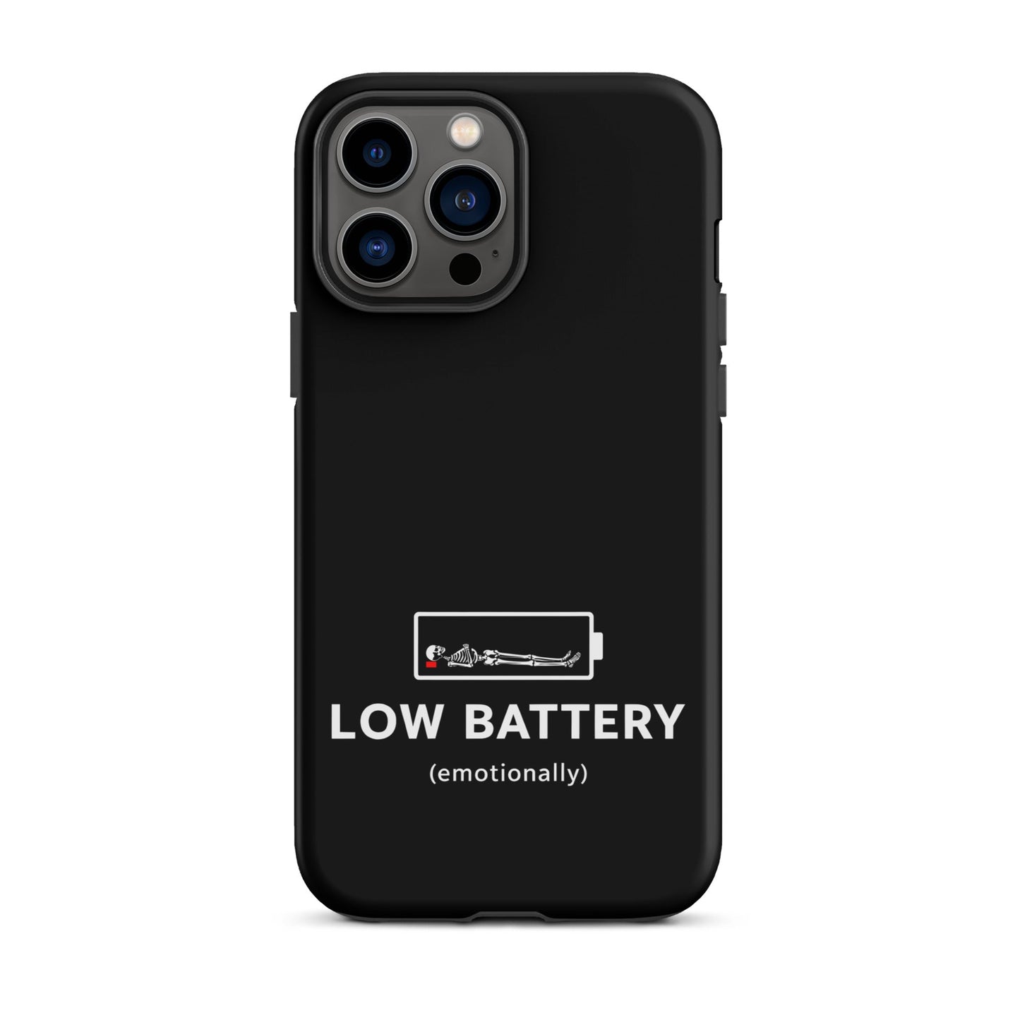 LOW BATTERY iPhone Tough Case