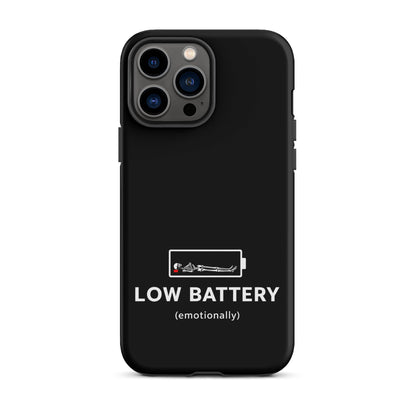 LOW BATTERY iPhone Tough Case