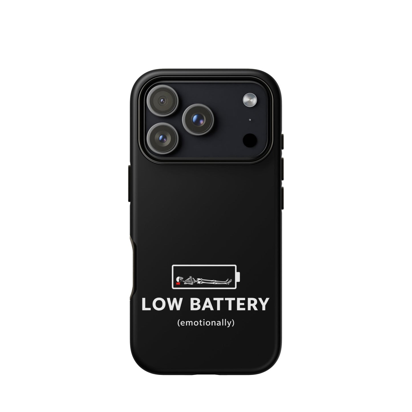 LOW BATTERY iPhone Tough Case
