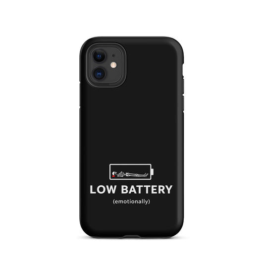 LOW BATTERY iPhone Tough Case