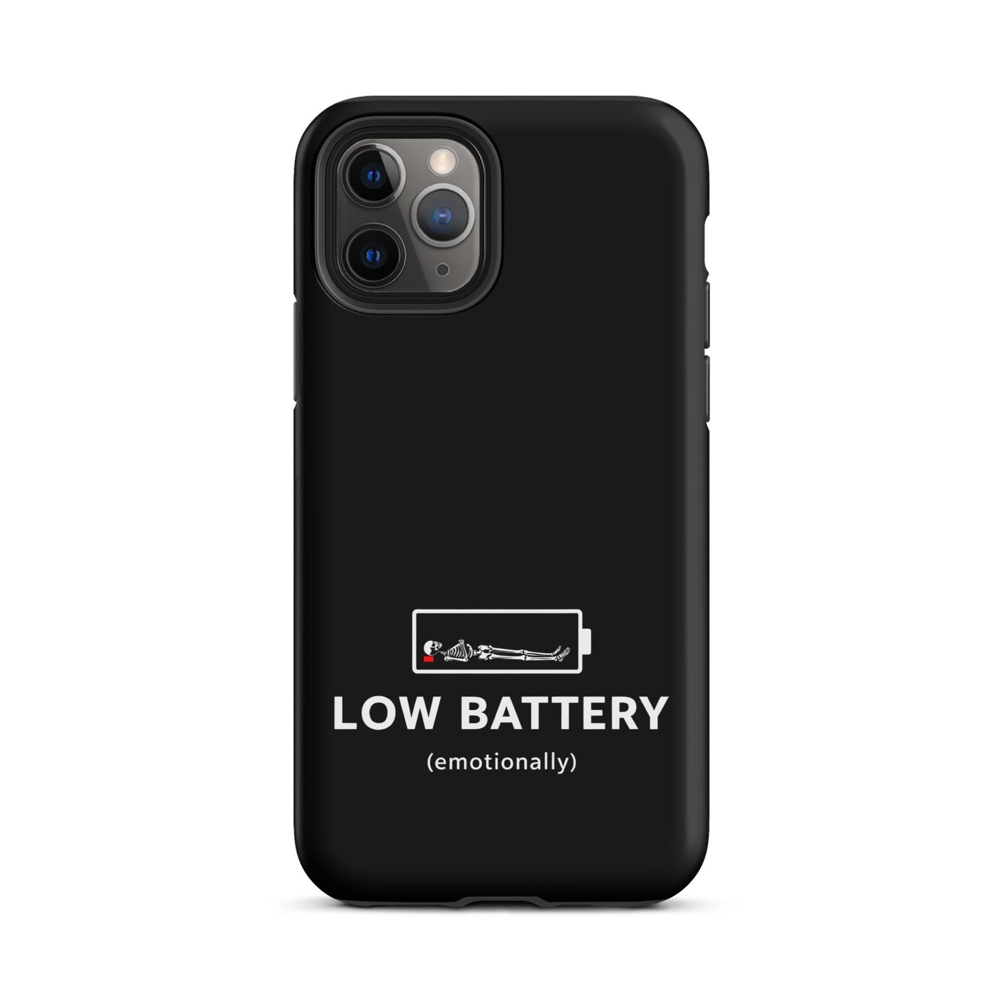 LOW BATTERY iPhone Tough Case