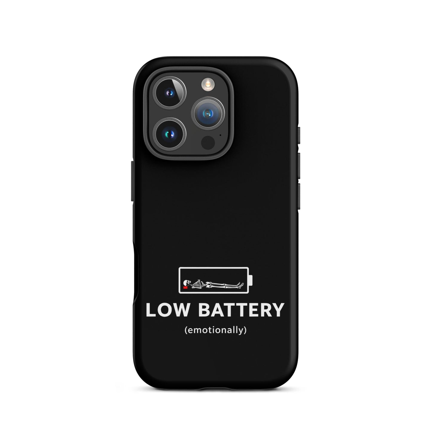 LOW BATTERY iPhone Tough Case