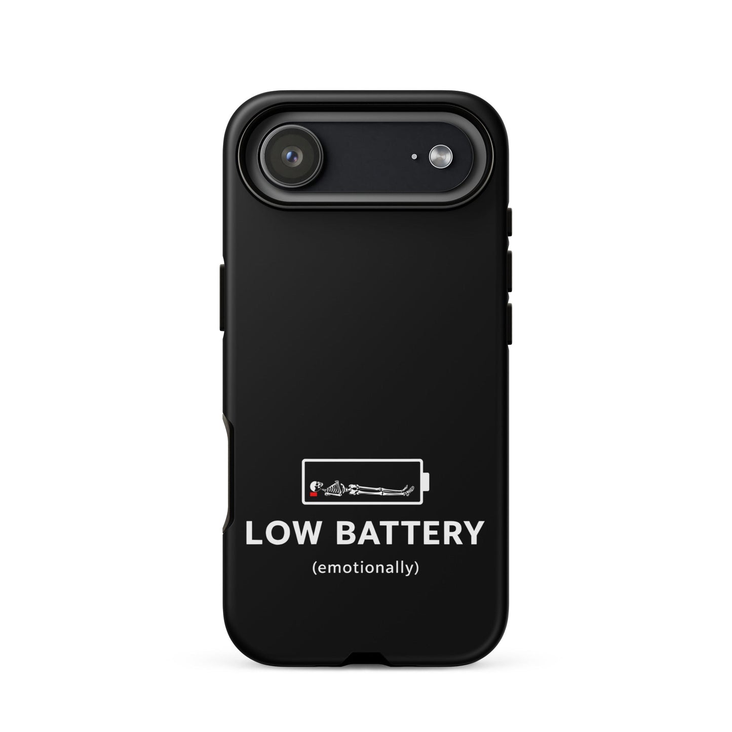 LOW BATTERY iPhone Tough Case