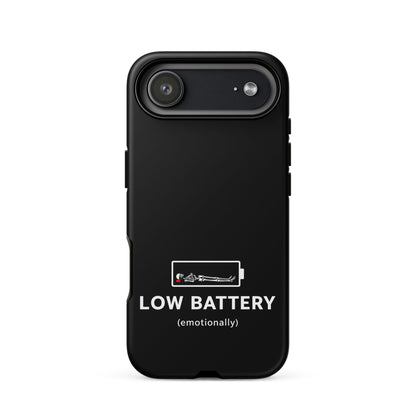 LOW BATTERY iPhone Tough Case