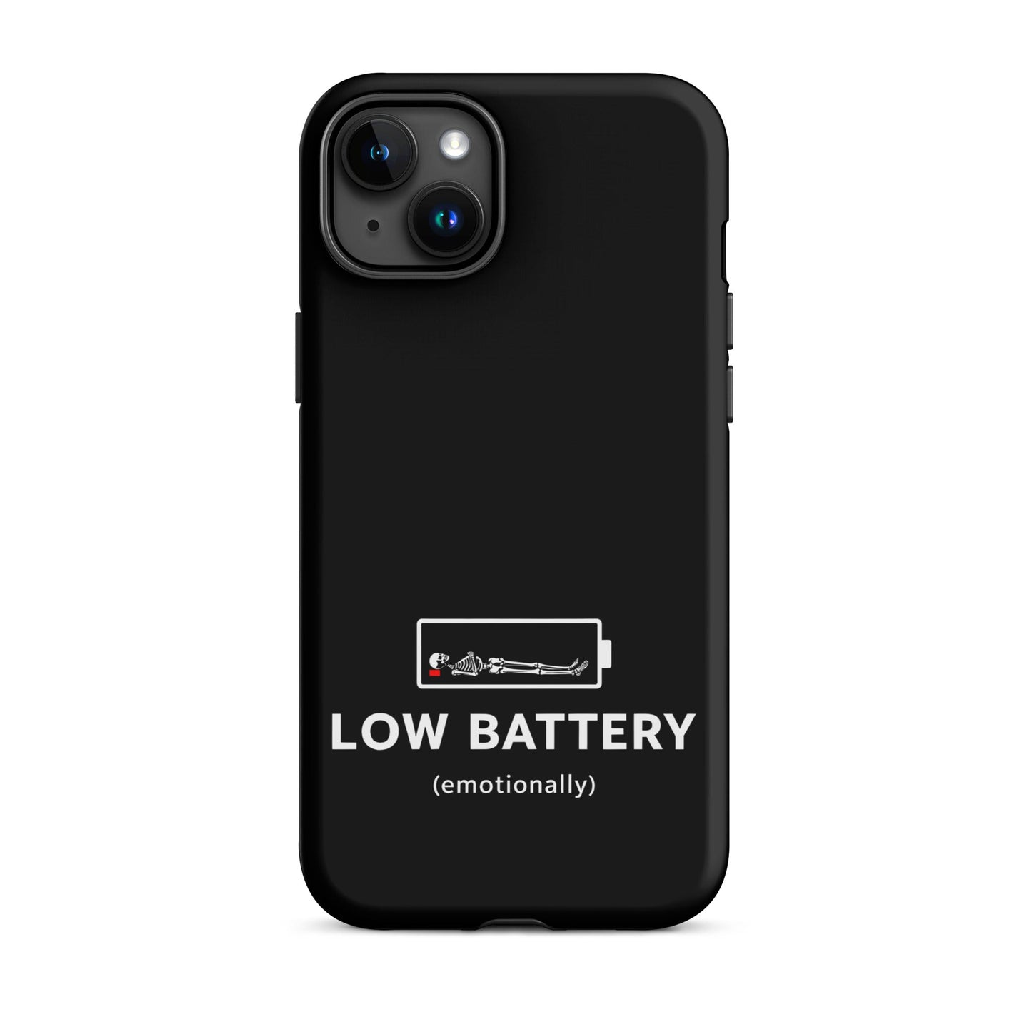 LOW BATTERY iPhone Tough Case