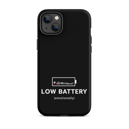LOW BATTERY iPhone Tough Case