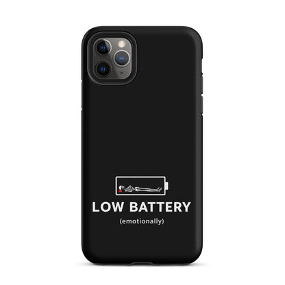 LOW BATTERY iPhone Tough Case