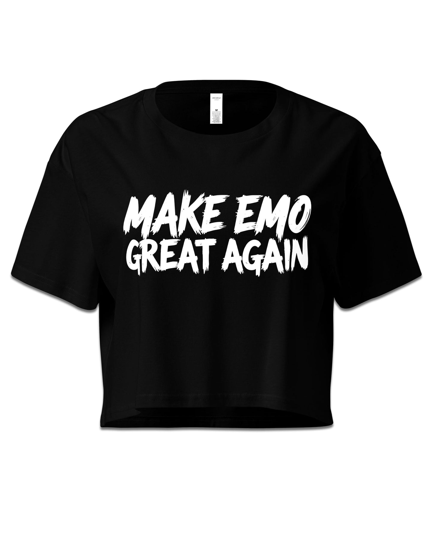 Make Emo Great Again Crop Top